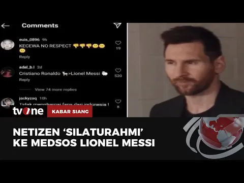 Instagram Messi Diserang Netizen karena Tidak Ikut Skuad Argentina ke Indonesia