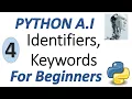 Machine Learning Tutorial Python 4 Python Identifiers and Keywords
