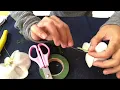 How to make orchid corsage