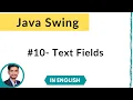 Setting Text in Text Fields Java Swing In English