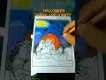 let s colouring HALLOWEEN SHREK AND DONKEY with crayon oil pastel by amandaart127