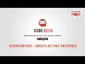Basic Codeigniter Tutorials - About Active Records