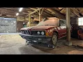 FOUND A BARN FIND VINTAGE BMW SAVED IT FROM THE SCRAPPER