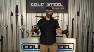 Did you know swords are a fashion statement!?!?! The Ribbed Shell Swept Hilt Rapier by Cold Steel!!