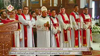 لحن طاى شوري والهيتنيات ابونا انطونيوس ابراهيم عياد وخورس الاكليريكية دندنها