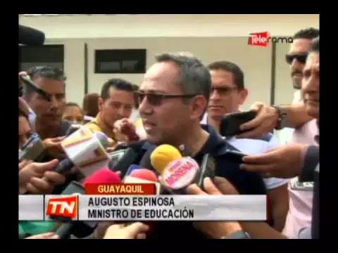 Ministro inauguró repotenciada unidad educativa Manuela Cañizares