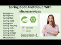 Spring Boot with Microservices Session-1 Introduction