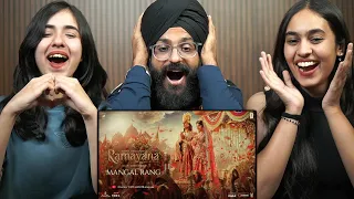 Ramayana: Mangal Rang REACTION | Namit M, Nitesh T | AR Rahman, Arijit Singh, Shreya Ghoshal