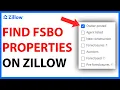 How to Find For Sale By Owner FSBO Properties on Zillow