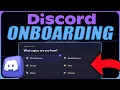 How to Setup Discord Onboarding BEST Discord Reaction Roles