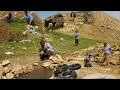 Download Lagu ⛰️💧A documentary about Iranian nomads: Collecting water pipes from green springs in the mountains🏞