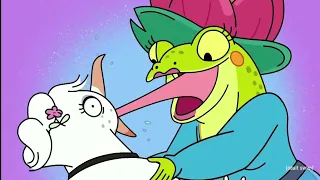 Tuca And Birdie Kara French Kisses A Frog 