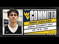 WATCH 4-star PF Trent MacLean commits to West Virginia LIVE on 247Sports Live Commitment