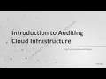 Auditing Cloud Infrastructure