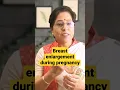 Pregnant and observing breast enlargement