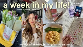 Download VLOG!🌷my everyday makeup routine, simple spring days in my life, cooking, \u0026 lots of reading! MP3