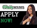 How To Apply For A Job At O Reilly 2025