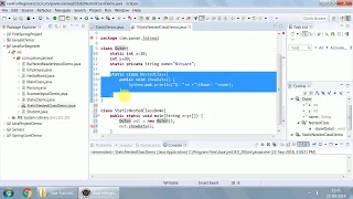 9 Static Nested Class in Java