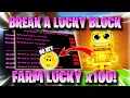 Lagu BREAK A LUCKY BLOCK SCRIPT *NO KEY* - AUTO FARM LUCKY,  FREEZE SAMMY, AUTO SECRET \u0026 MORE! ✅🥇