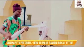 Excellent Way Of Tying The Royal Rawani Yadda Ake Nada Rawaini 