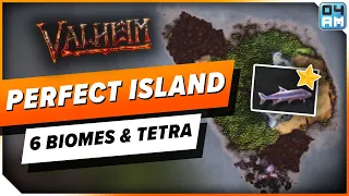 I Found The ULTIMATE Seed in Valheim Mistlands All 6 Biomes Island RARE Tetra Fish Ice Cave