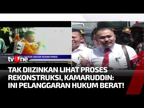 Tak Diizinkan Ikuti Rekonstruksi, Kamarudin Akan Ngadu ke Presiden