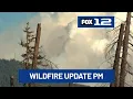Wildfire update Fires on Mt Hood in Clackamas Co flags at half-staff for fire-fighting death