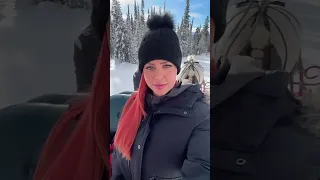 A sleigh ride Romantic