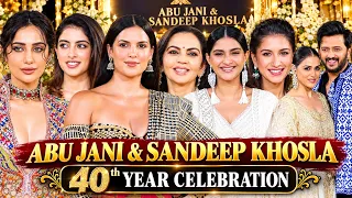 Ambani, Bachchan, Kapoor & Deshmukh Families SLAY! Abu Jani And Sandeep Khosla 40th Year Celebration