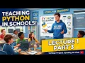 Python Absolute Basics Lecture 1 Part 2 Python for Beginners