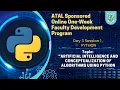 ATAL FDP Day 3 Session 1 Python Basics