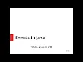 Events in Java - Part 2