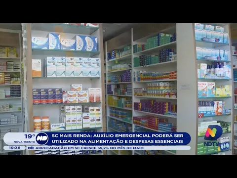 SC mais renda: Auxílio emergencial poderá ser utilizado na alimentação e despesas essenciais