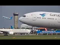 Download Lagu SERU!! Nonton Pesawat TAKEOFF \u0026 LANDING Saat HUJAN di Bandara Soekarno Hatta CGK/WIII (4K UHD)