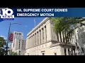 Virginia Supreme Court denies stay of Circuit Court order on referendum ruling