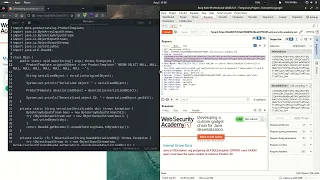 20 8 Lab Developing a custom gadget chain for Java deserialization
