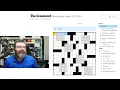 Learning Crossword Week 65 NYT Crossword Wednesday Aug 20th 2025