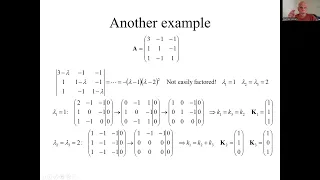5 6 More Eigenvector examples including complex eigenvalues
