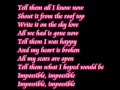 Download Lagu Impossible Shontelle lyrics.
