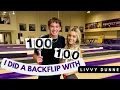 I Went to LSU to do a BACKFLIP with LIVVY DUNNE Ep 2