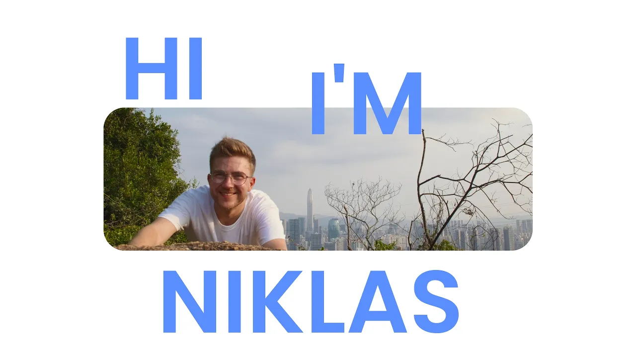 Hi, I'm Niklas