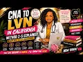 California Method 3 Method 1-3 - CNA to LVN process broken down by Nurse Nina
