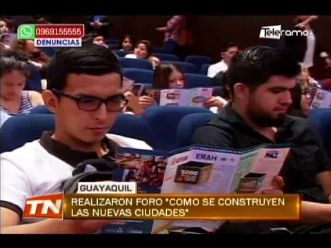 Realizaron foro Como se construyen nuevas ciudades