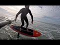 Sup Foil Waves at Hayling Island