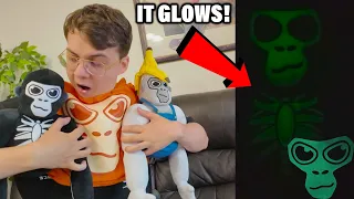 Unboxing NEW Gorilla Tag Halloween Merch! (Glows in the DARK!)