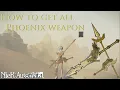 How to find all Phoenix weapons - NieR Automata