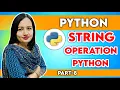 String Operation Python Programming Full Course in Hindi Part-8 Teach Sarkari