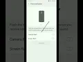 How to turn on flash light Easy setting Android Tech 1