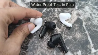 TWS Waterproof 💦 Test Work or Not | Earbuds Water Proof Test || Aroma Earbuds in Rain