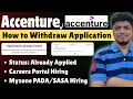 Accenture Application Already Exist How to Wit raw Accenture Application Careers MyZone Portal